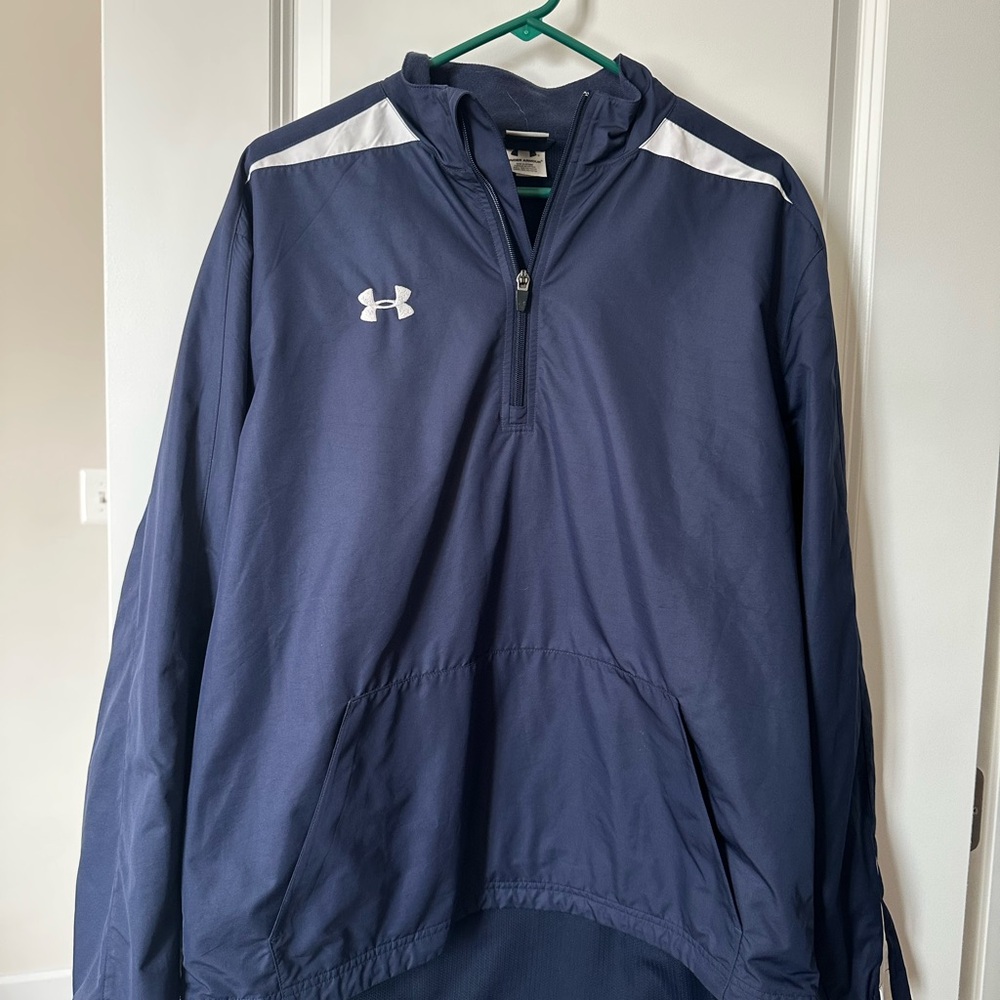 Under Armour Half-Zip Navy Jacket